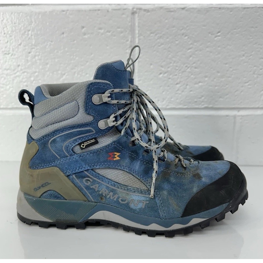 Garmont Tower Hike GTX Blue‎ Leather Mid Hiking Boots / Women's 7 EU 38
